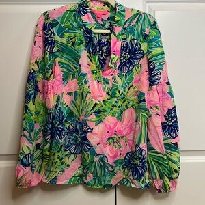 Lilly Pulitzer Blouse Size Small